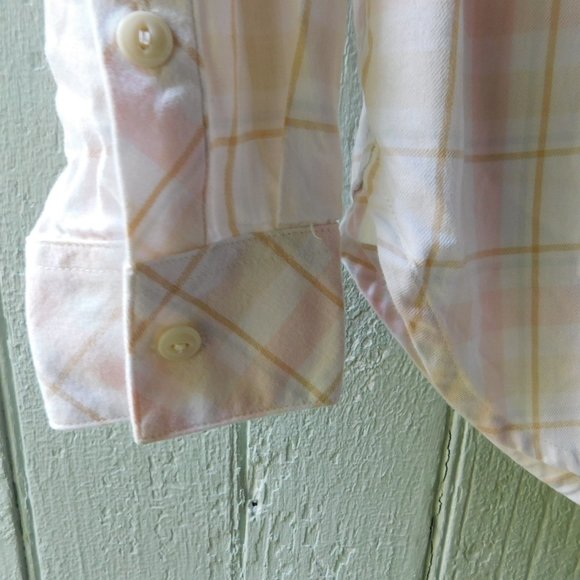 🪵🦔 Pink // White Plaid Shirt 🦔 - Picture 5 of 16